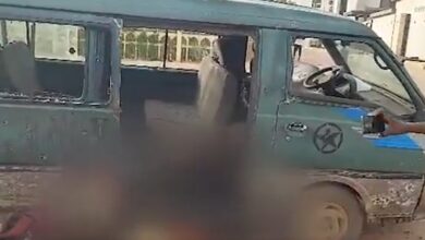 حافلة استهدفها الجيش