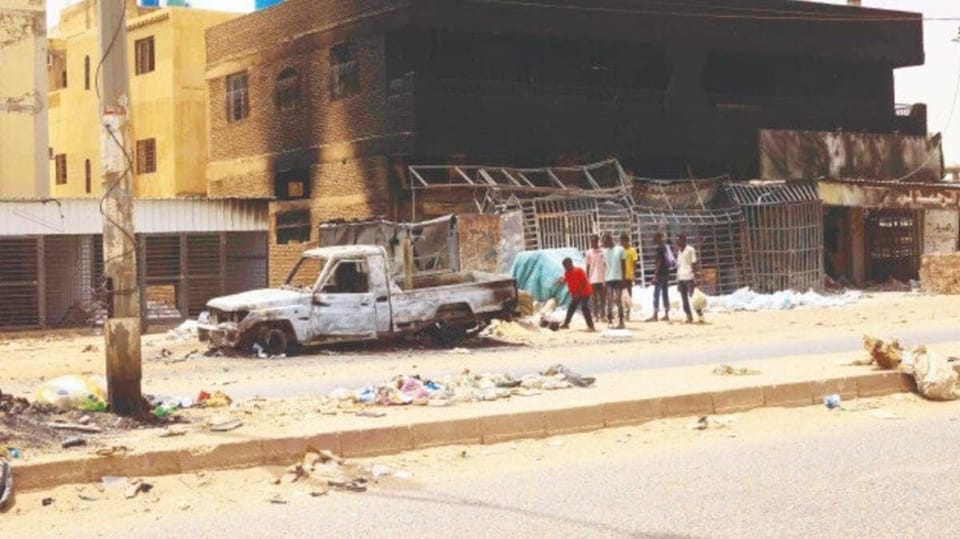 الحرب في السودان