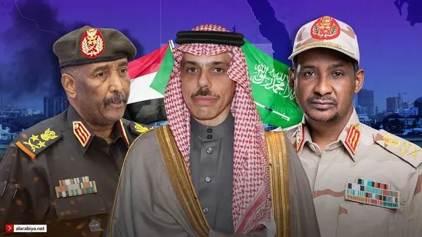 الأمير فيصل بن فرحان، البرهان وحميدتي