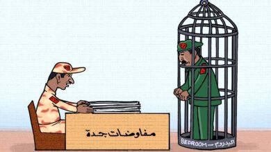 حميدتي والبرهان ... كاريكاتير عمر دفع الله