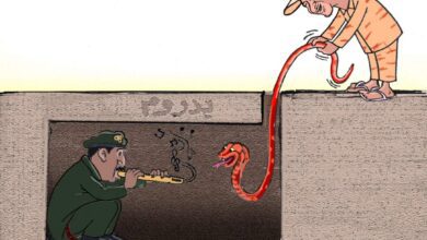البدروم .. كاريكاتير عمر دفع الله