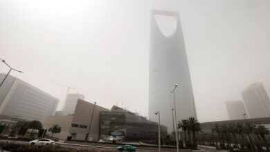 صورة تعبيرية لشارع بالعاصمة السعودية الرياض في 17 مايو 2022