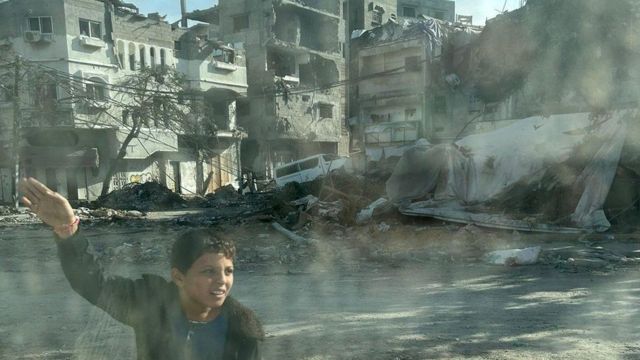 مشاهد الدمار