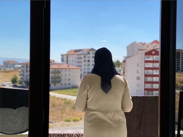 لاجئة سورية في تركيا