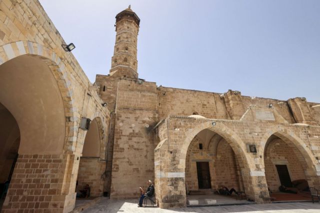المسجد العُمري الأقدم في غزة