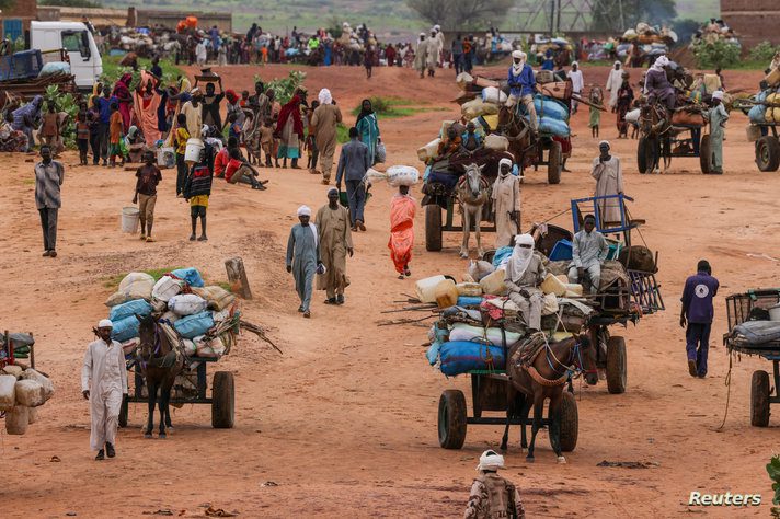 ملايين السودانيين نزحوا بسبب الحرب