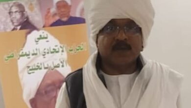 فقيد الوطن والحركة الوطنية المناضل الاستاذ عثمان عمر الشريف المحامي