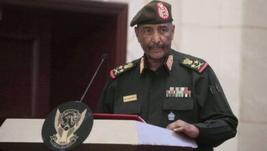 رئيس مجلس السيادة الانتقالي السوداني عبد الفتاح البرهان (أ.ب)