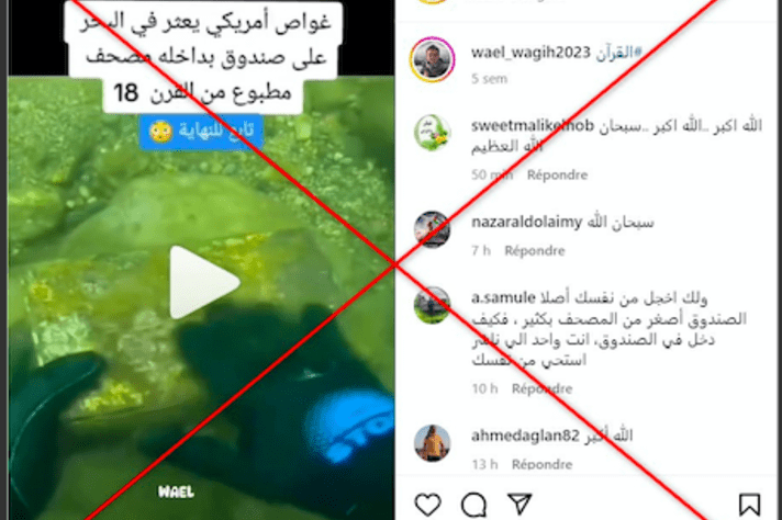 صورة من مقطع الفيديو المتداول
