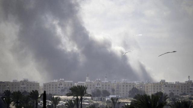 غارات جوية إسرائيلية على قطاع غزة.