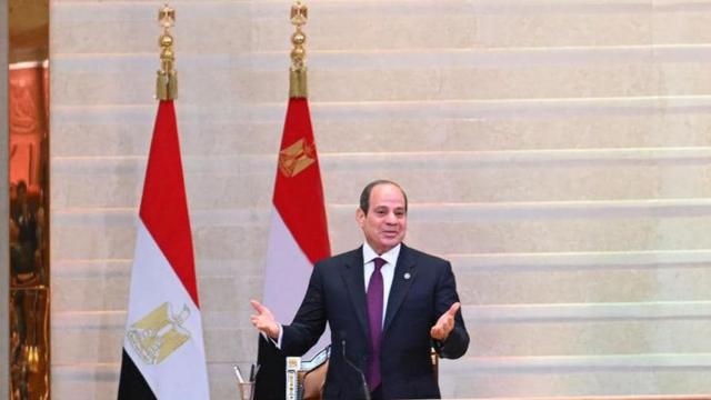السيسي يؤدي اليمين الدستورية لولايته الثالثة في حكم مصر
