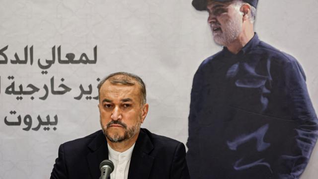 حسين أمير عبد اللهيان في بيروت