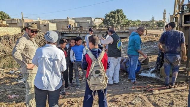 شارك باحثون من الولايات المتحدة ومصر وأستراليا في رسم خرائط فرع الأهرامات في نهر النيل