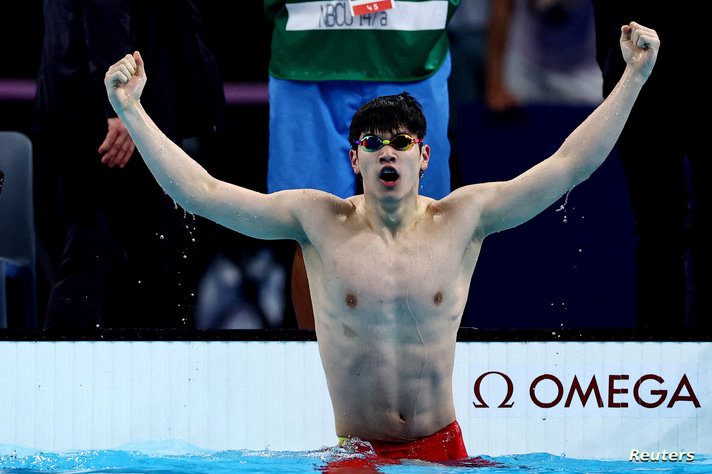 Swimming - Men's 100m Freestyle Final