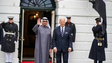 بايدن ومحمد بن زايد