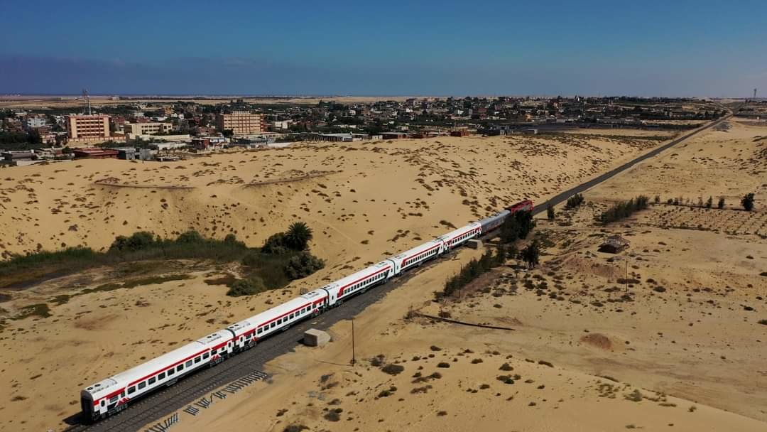 بعد توقف نصف قرن.. عودة حركة القطارات إلى سيناء