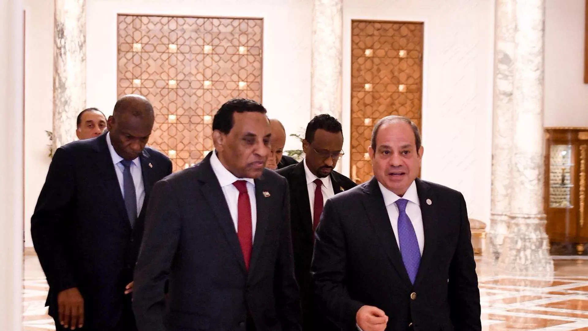 السيسي وكامل ادريس