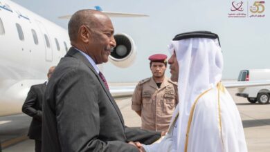 البرهان في زيارة الدوحة
